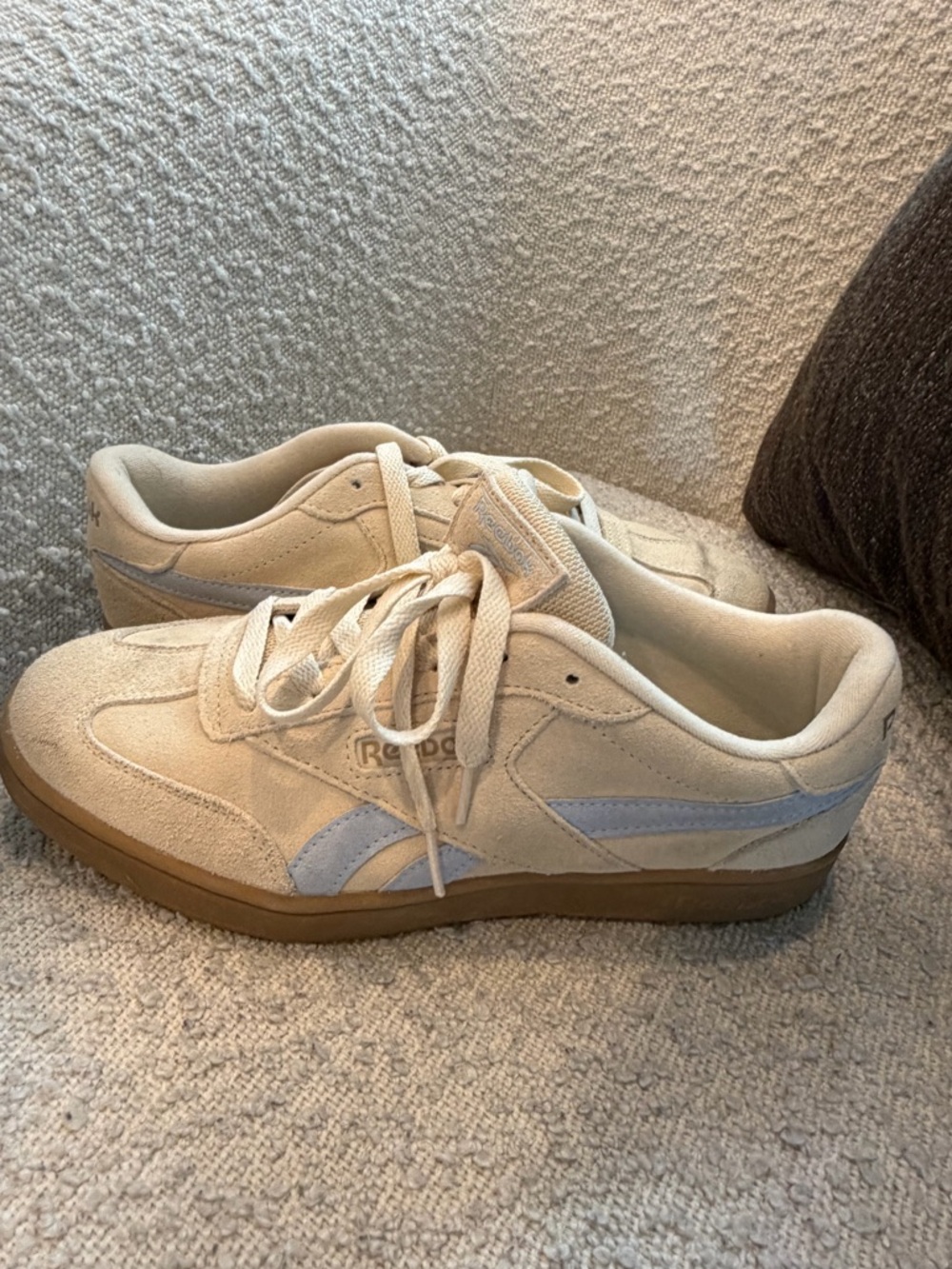 Reebok Club C Grounds UK x Ounlé Beige Suede Sneakers woman - Picture 6 of 7